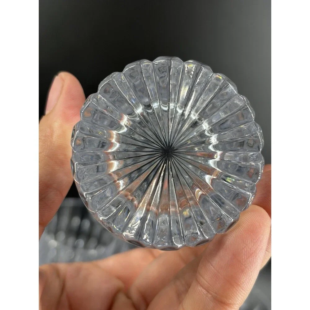 MIKASA AUSTRIAN Cut CRYSTAL-Set 6 Teardrop Highball Glasses Cups